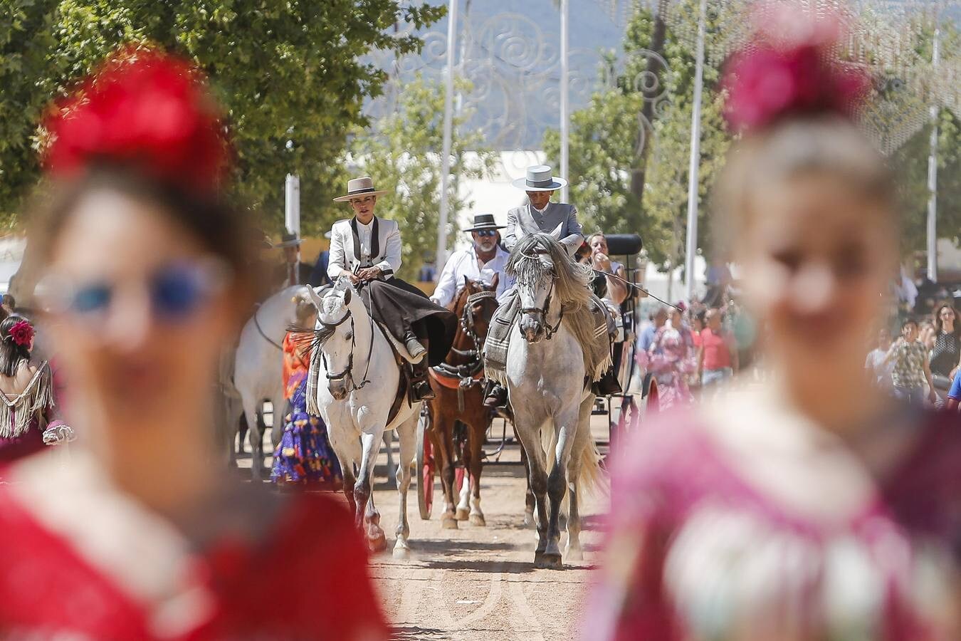 En imágenes, el ambiente de las casetas el domingo en la Feria de Córdoba