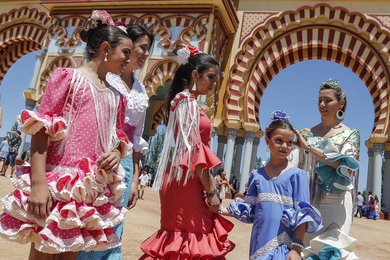 En imágenes, el ambiente de las casetas el domingo en la Feria de Córdoba