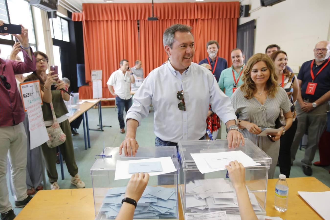 Así han votado los candidatos a la Alcaldía de Sevilla en las elecciones municipales 2019