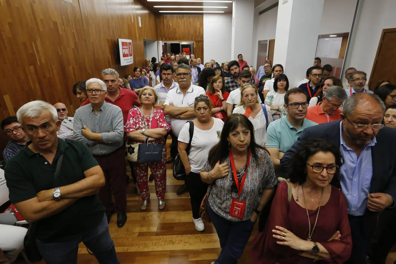 La noche electoral del PSOE de Córdoba, en imágenes