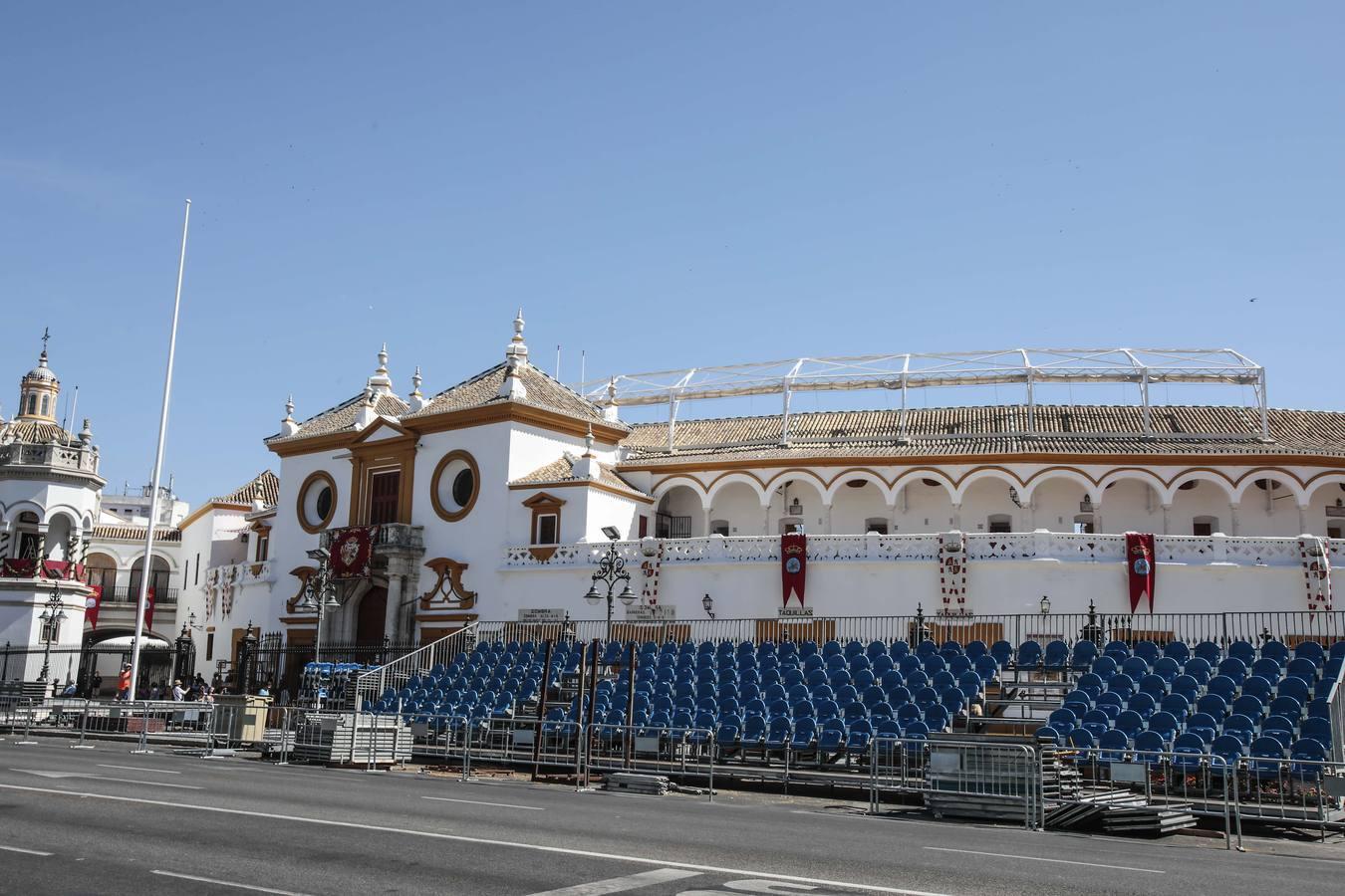 Sevilla se prepara para el desfile del Día de las Fuerzas Armadas 2019