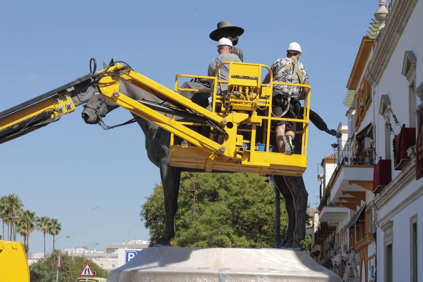 Sevilla se prepara para el desfile del Día de las Fuerzas Armadas 2019