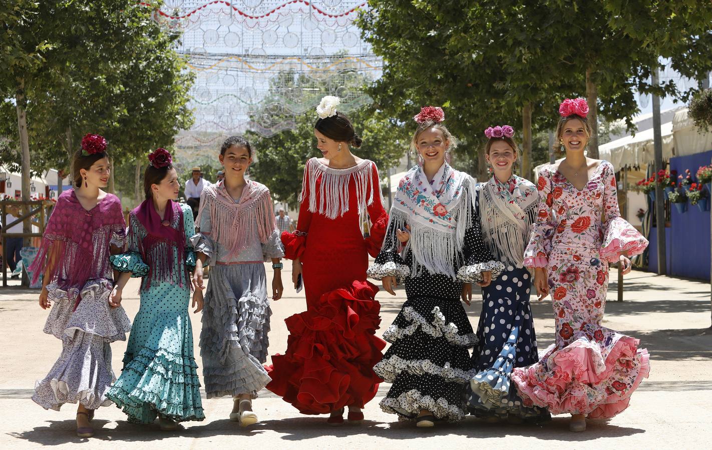 La jornada del jueves de Feria en Córdoba, en imágenes