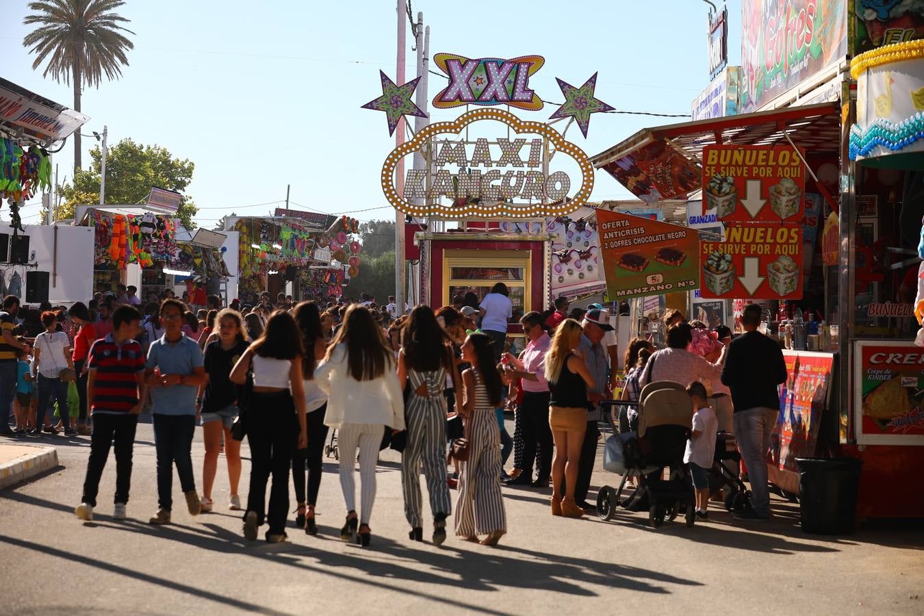 FOTOS: Así se vive el Día de los Niños en la Feria de El Puerto 2019