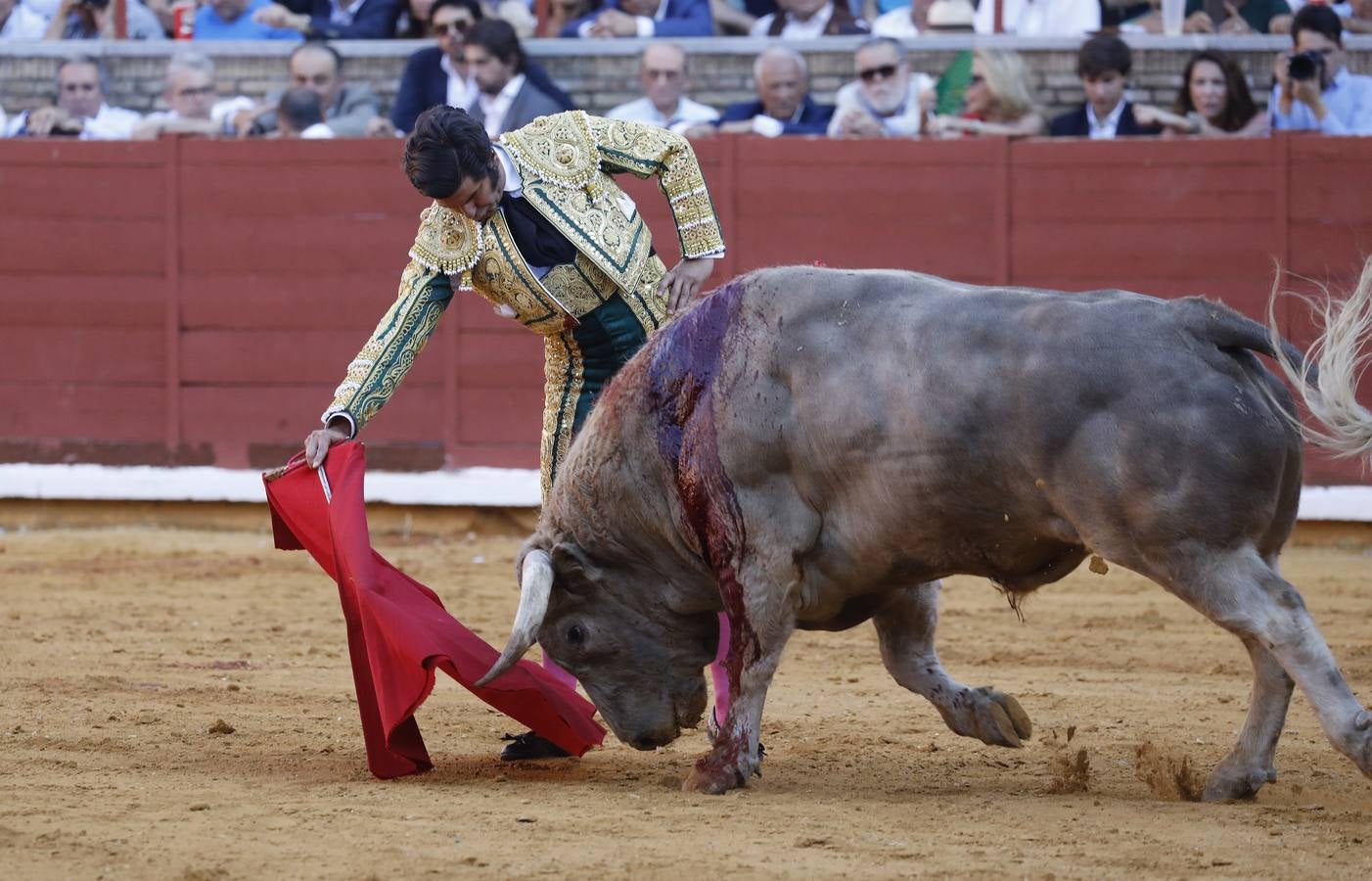 En imágenes, el festejo de Finito, Morante y Juli en la Feria de Córdoba