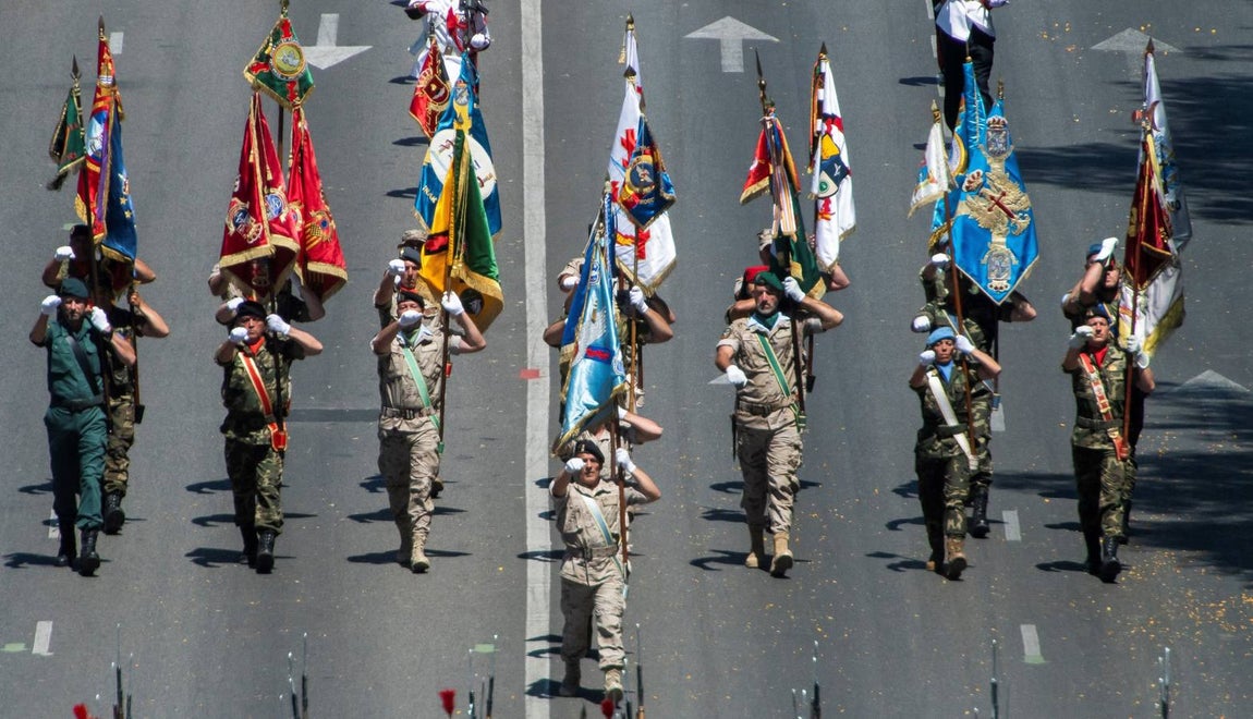 En imágenes, la participación de la Brigada de Córdoba en el desfile de las Fuerzas Armadas