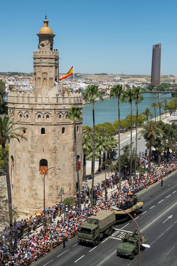En imágenes, la participación de la Brigada de Córdoba en el desfile de las Fuerzas Armadas