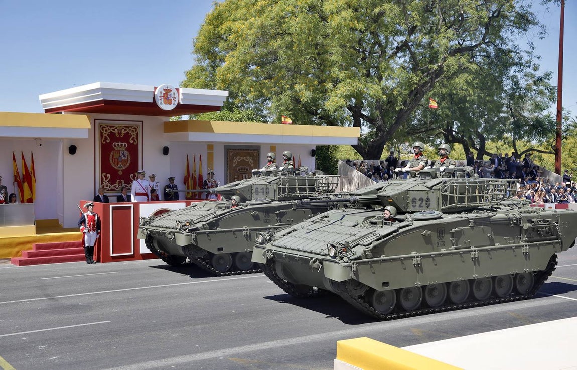 En imágenes, la participación de la Brigada de Córdoba en el desfile de las Fuerzas Armadas