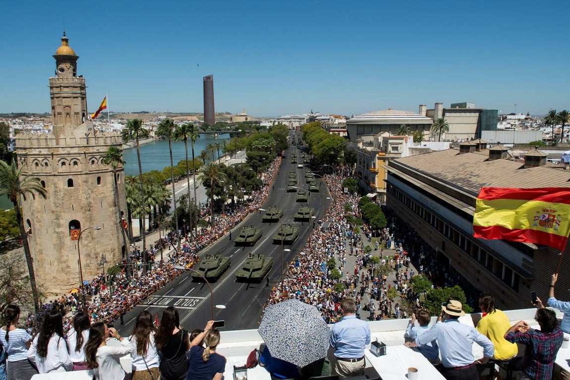 En imágenes, la participación de la Brigada de Córdoba en el desfile de las Fuerzas Armadas