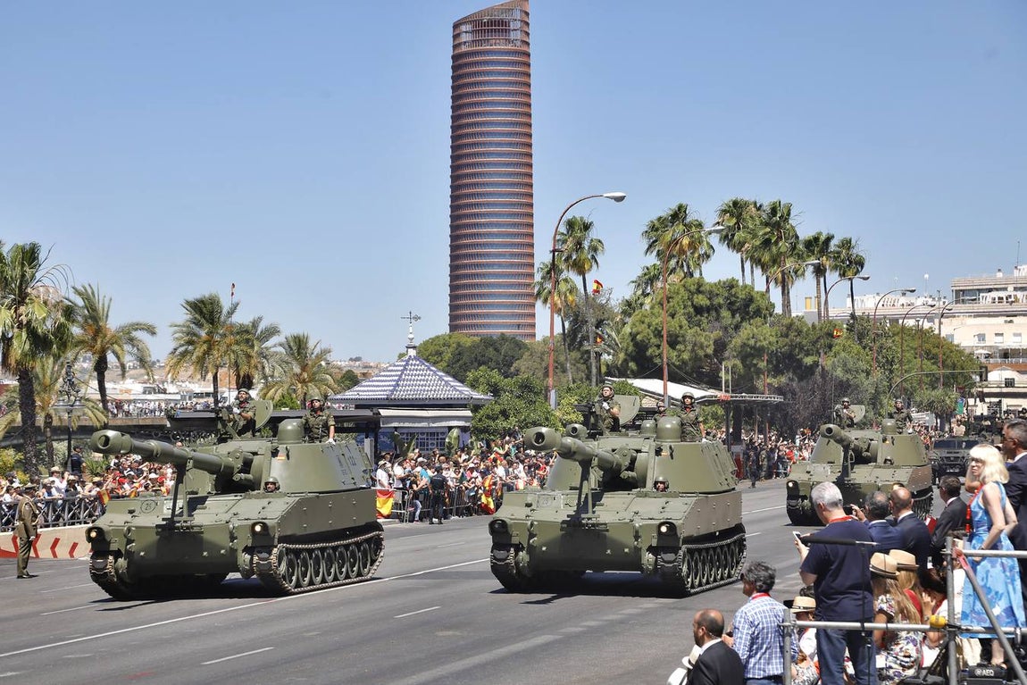 En imágenes, la participación de la Brigada de Córdoba en el desfile de las Fuerzas Armadas