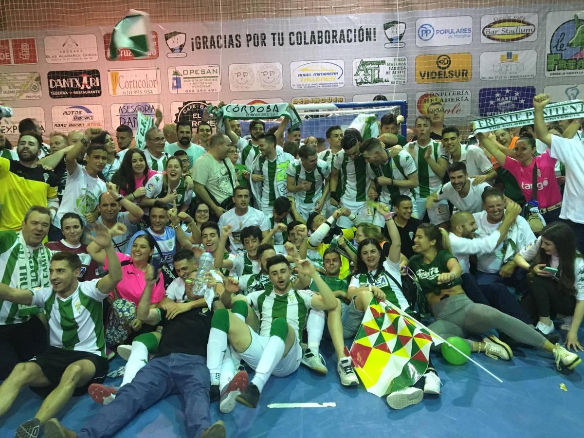 El ascenso del Córdoba Futsal en Mengíbar, en imágenes