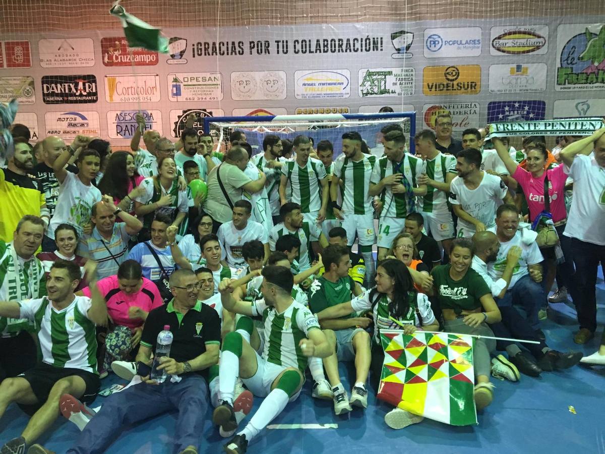 El ascenso del Córdoba Futsal en Mengíbar, en imágenes