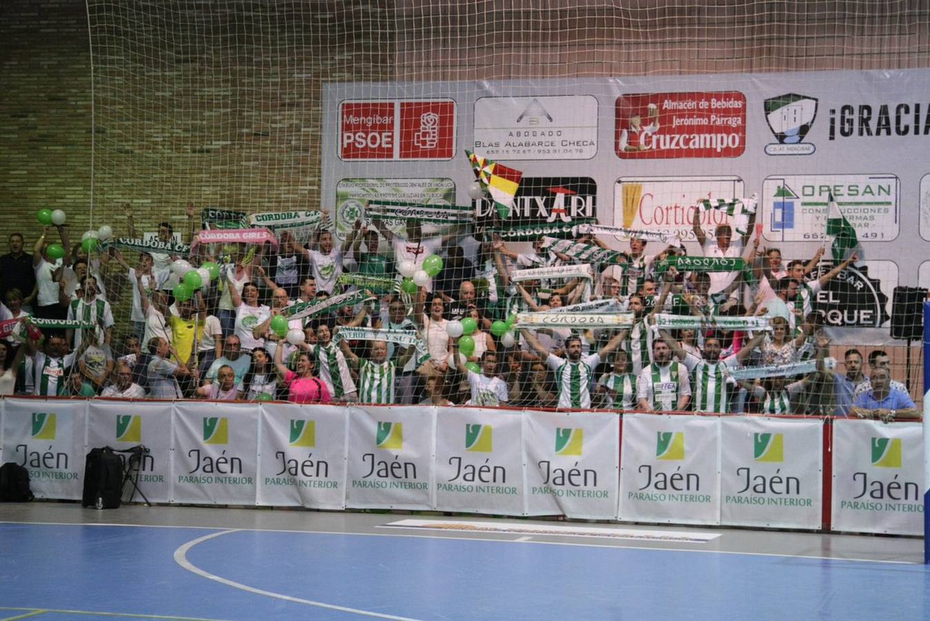 El ascenso del Córdoba Futsal en Mengíbar, en imágenes