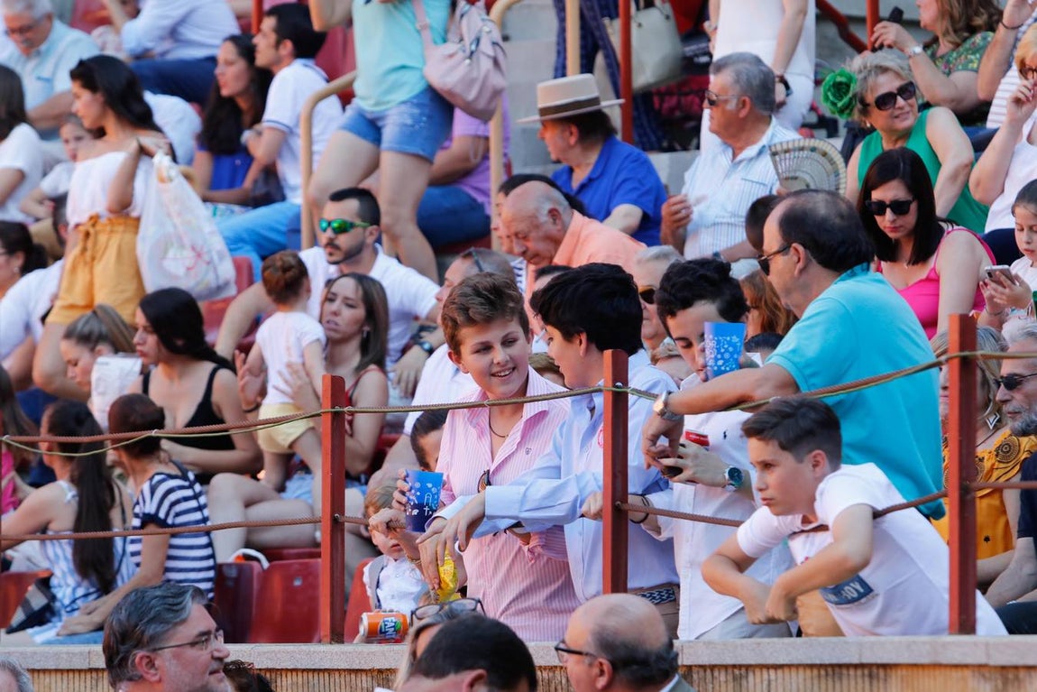 La becerrada de la mujer cordobesa en la Plaza de Toros de Los Califas, en imágenes