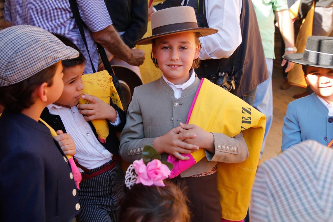 La becerrada de la mujer cordobesa en la Plaza de Toros de Los Califas, en imágenes