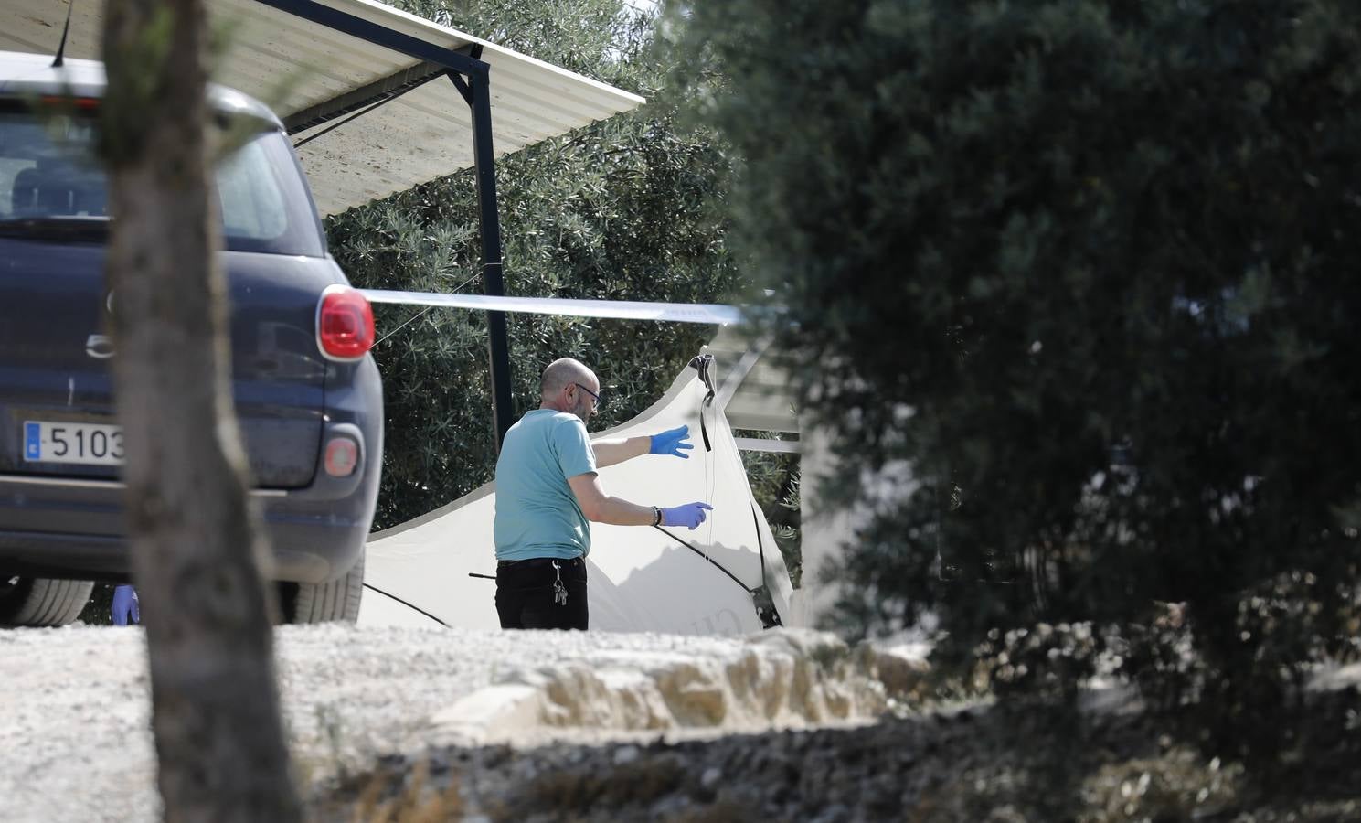 En imágenes, el trágico suceso de Iznájar con la muerte de dos personas