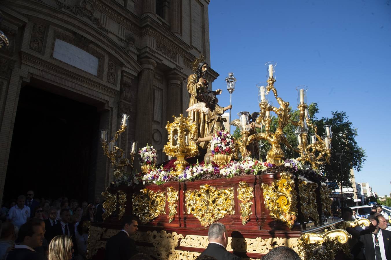 Galería de la salida del Sagrado Corazón y la Pastora de Capuchinos