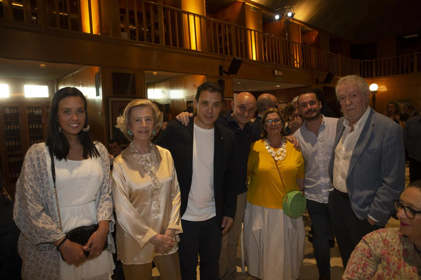 Ana Alonso, Francis Paniego, Toño Pérez, Pilar Pedrosa, Alfonso Fierro y Mariano García. 