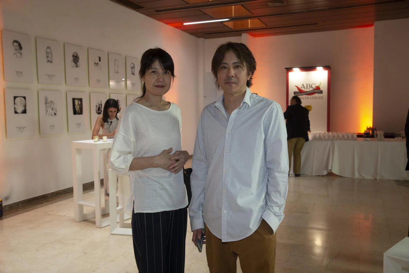 Ikuyo Kimura e Hisato Mori, del restaurante Txa Tei. 
