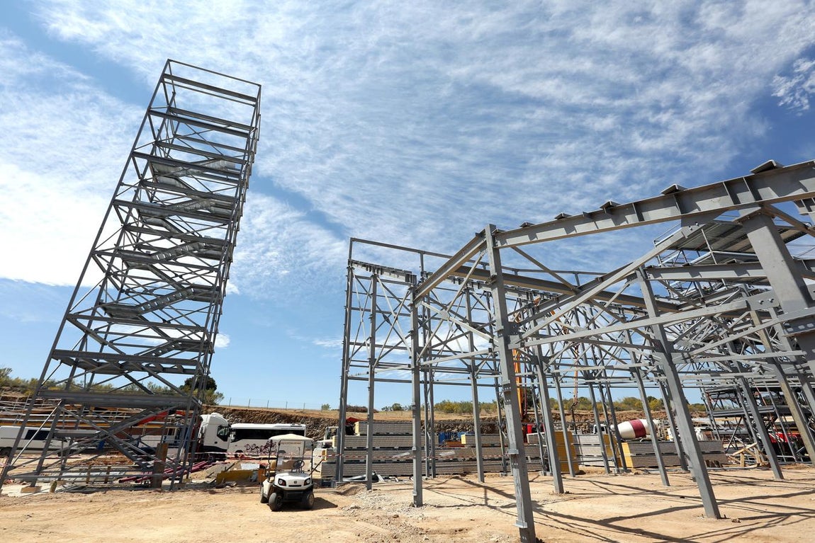Las primeras imágenes de las obras de Puy du Fou