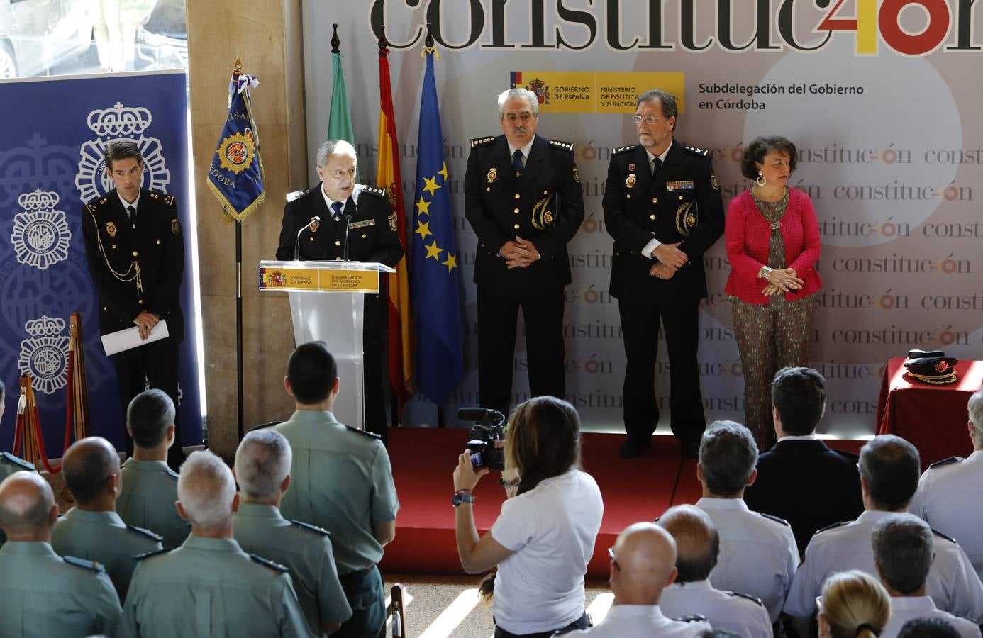 La toma posesión del nuevo comisario jefe de la Policía Nacional de Córdoba, en imágenes