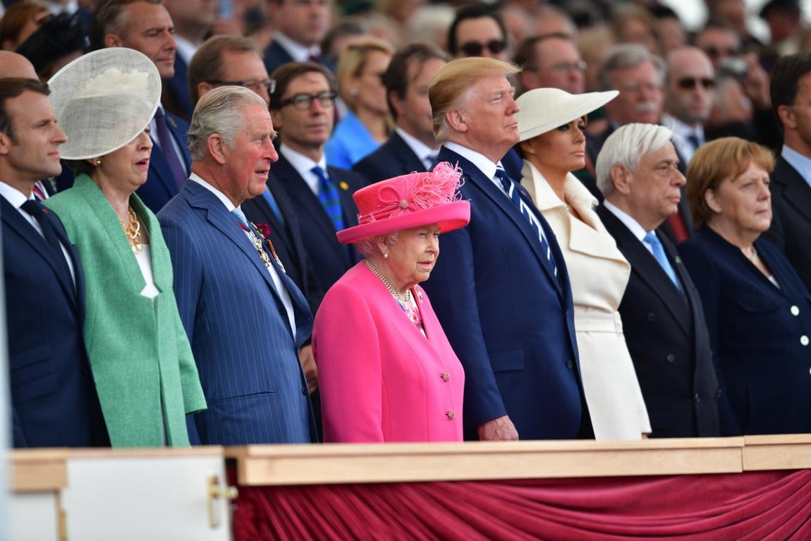 Veteranos y líderes políticos celebran el 75 aniversario del Día D, en imágenes