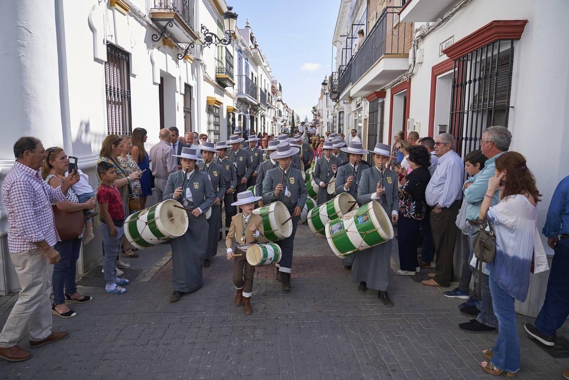 Rocío 2019: Salida de la Hermandad Matriz camino de la aldea
