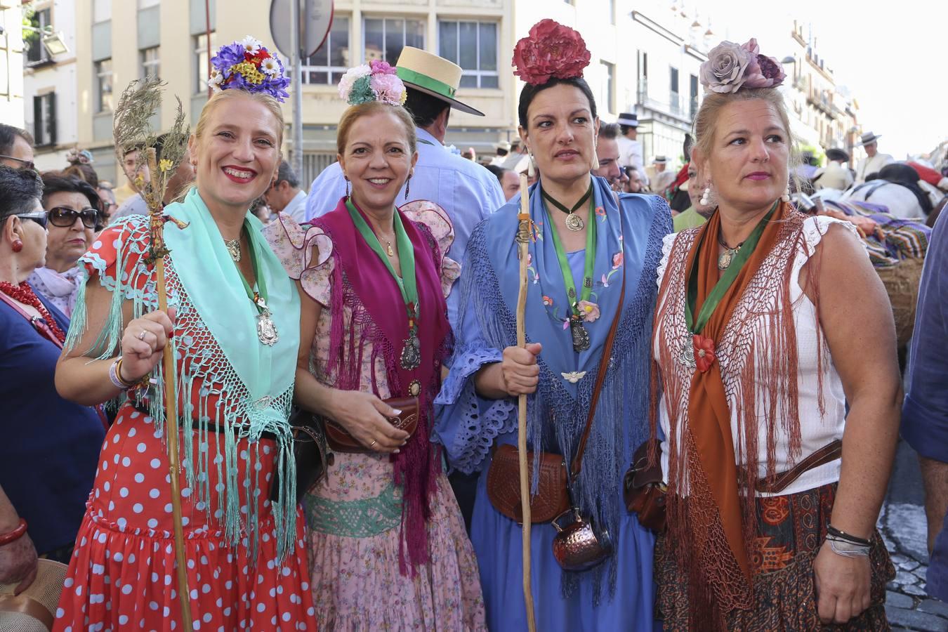 Mari Paz Rueda, Isabel Rodríguez, María Pardo y Marta Pardo