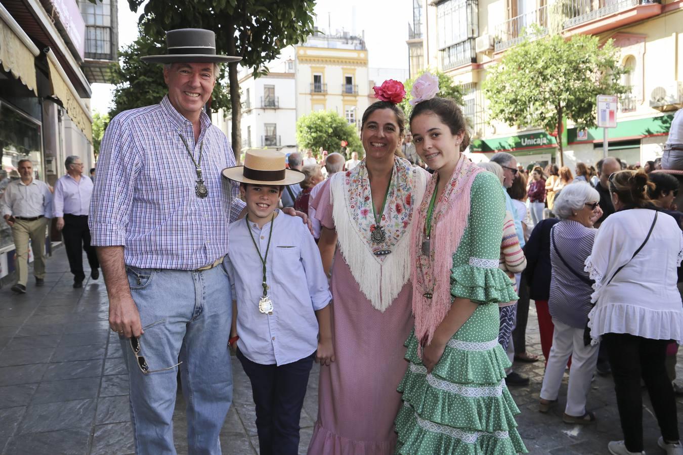 Francisco Volante, Álvaro Volante, María de la O Aguado y María de la O Volante