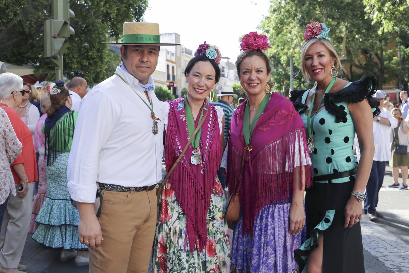 Fran Jiménez, Marina Carrillo, Ana Fernández y Noelia Vila