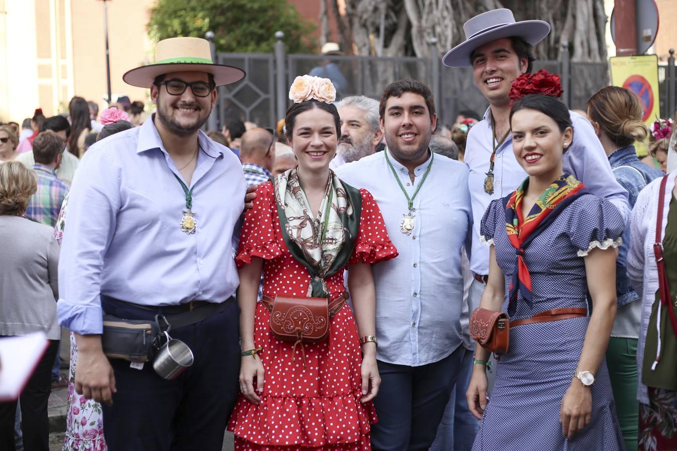 Alejandro Borrés, Carmen Jiménez, José Manuel Rodríguez, Curro Pérez y Sara Rodríguez