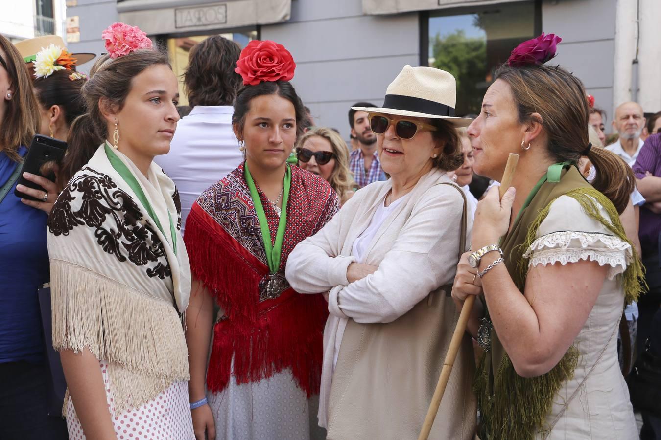 Carmen Dávila, Rocío Dávila, Adela Barrau y Carmen Escudero