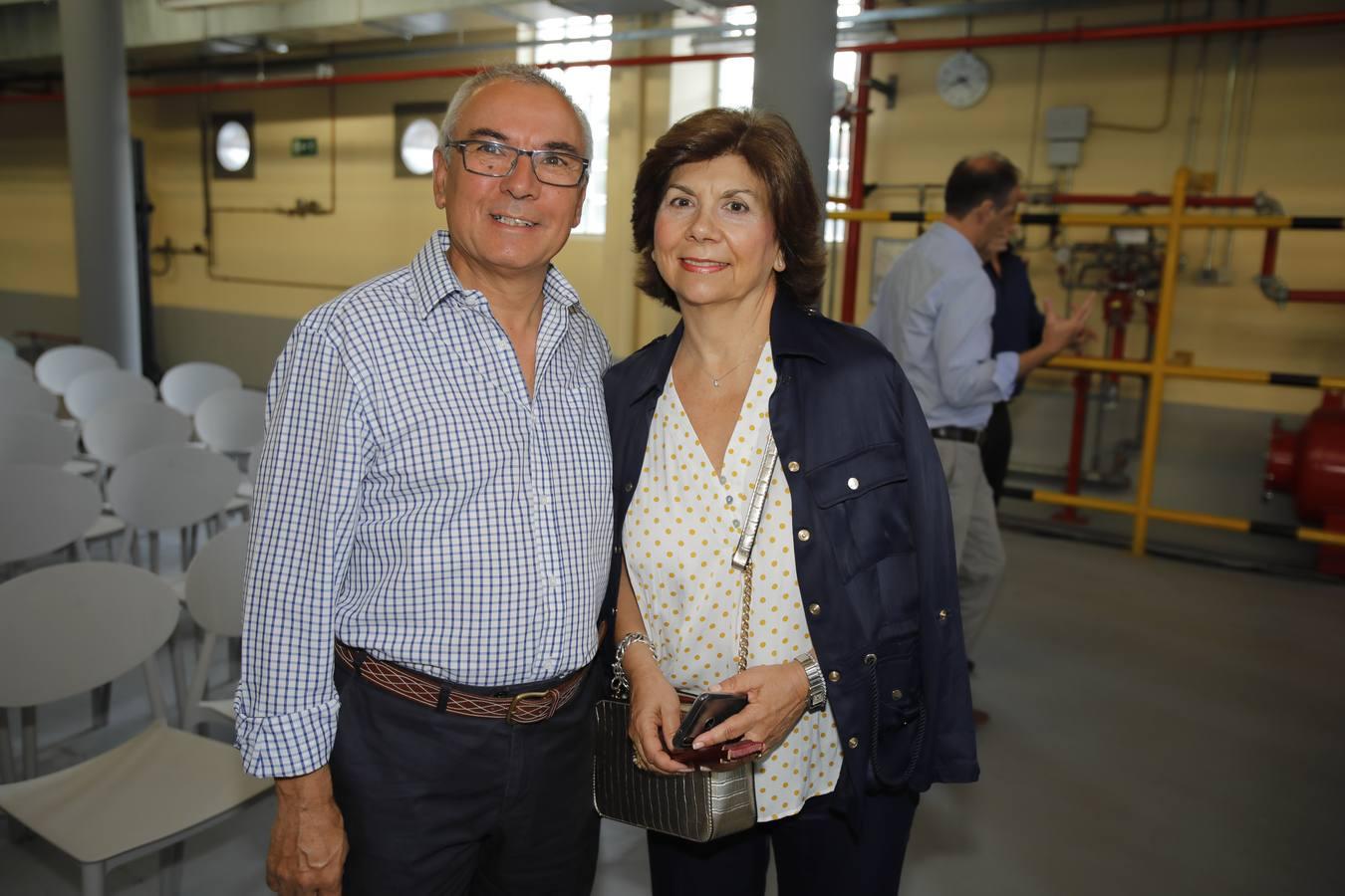 Pedro Luis García Cordero e Isabel Roldán