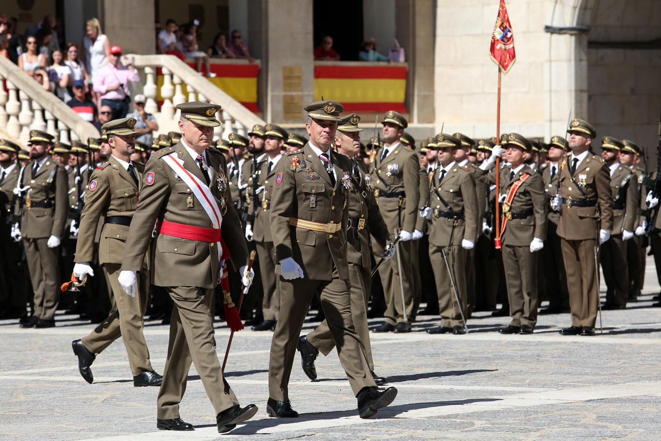 Masiva jura de bandera en la Academia de Infantería