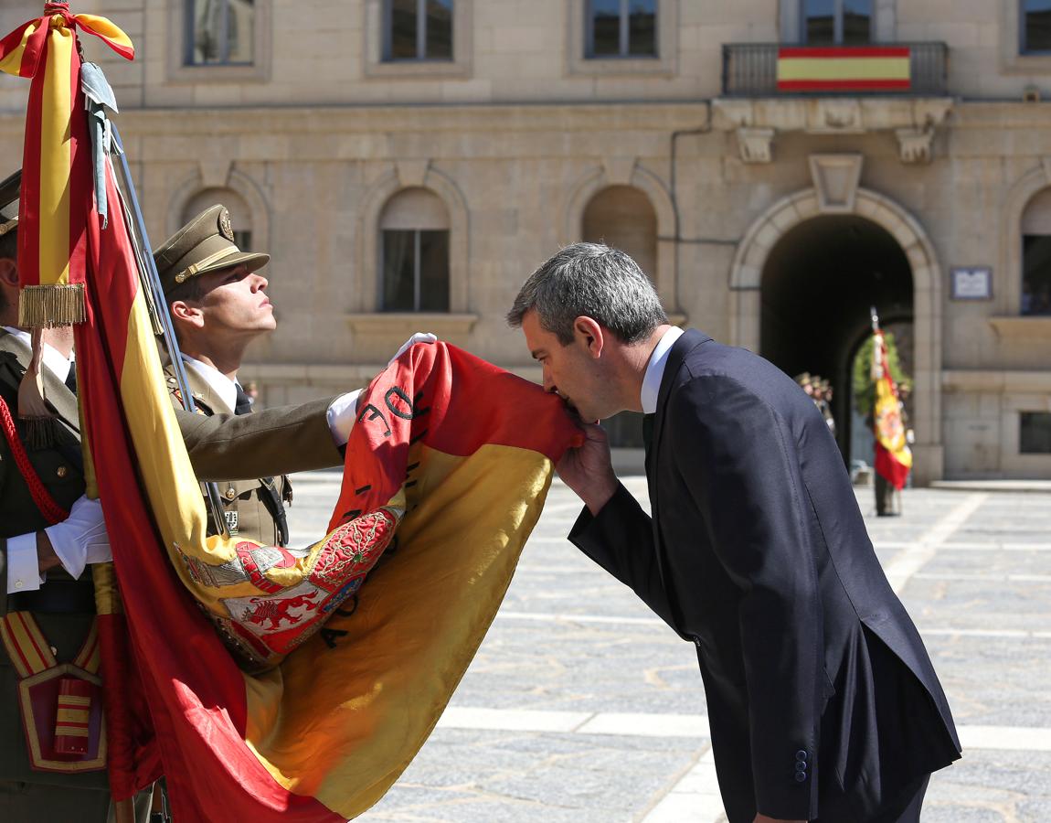 Masiva jura de bandera en la Academia de Infantería