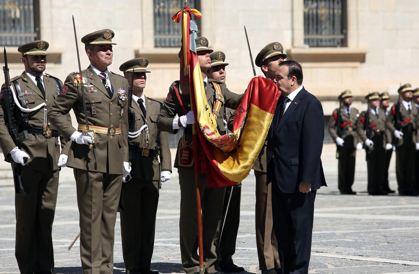 Masiva jura de bandera en la Academia de Infantería