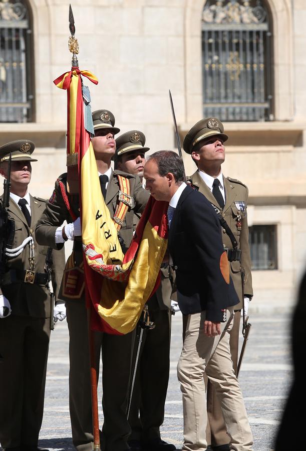 Masiva jura de bandera en la Academia de Infantería