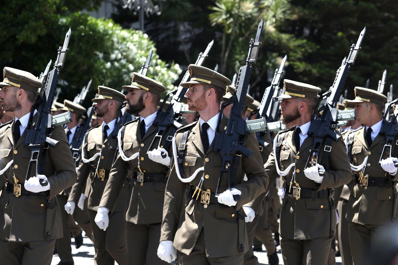 Masiva jura de bandera en la Academia de Infantería