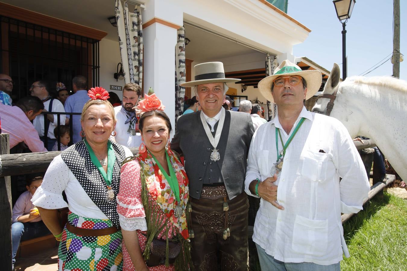 Lucía Hernández, Rosa Torrejón, César Gónzalez de la Peña y Pepe Silva.