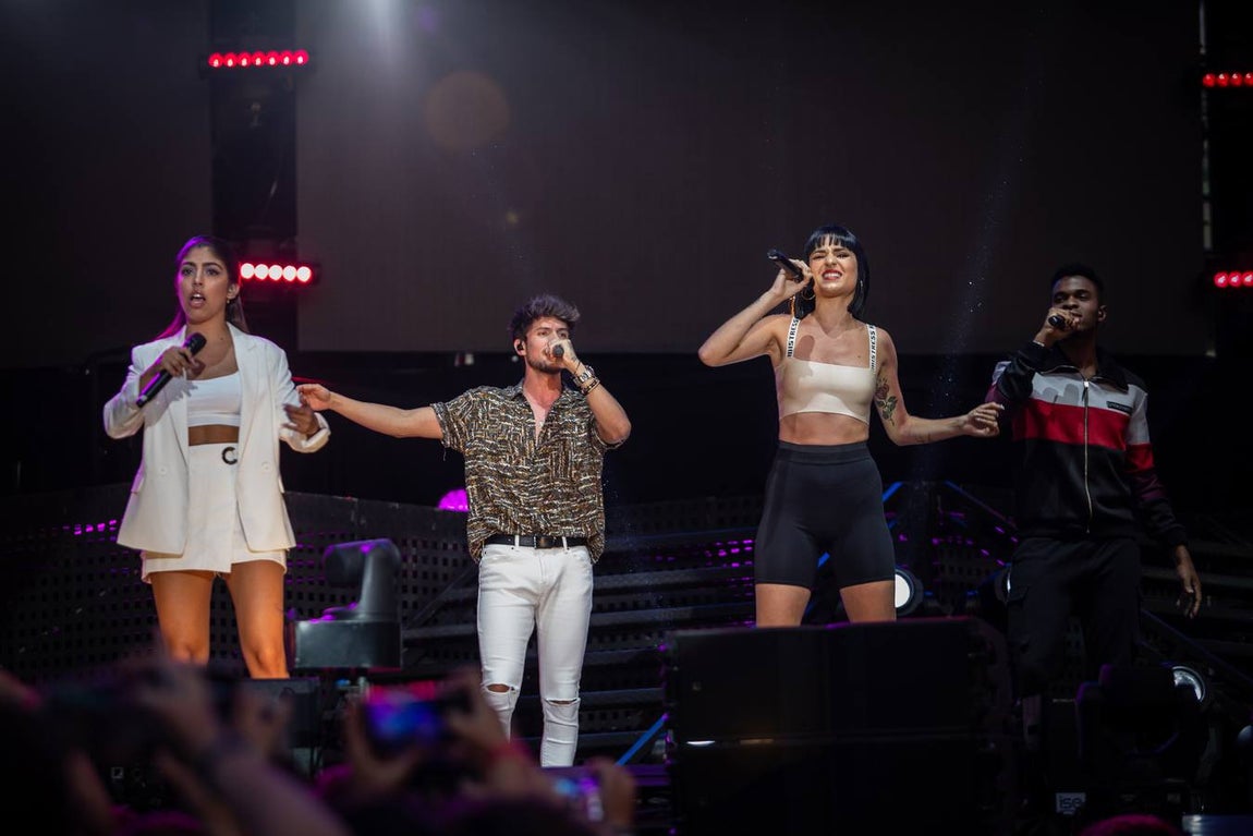 En imágenes, el Benito Villamarín vibra al ritmo de Operación Triunfo 2018