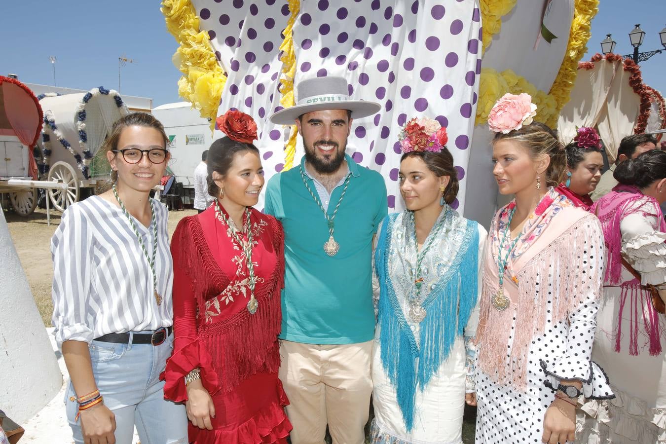 Cristina Gómez, Lucía Sánchez, Manuel García, Raquel González y Elena Pérez-Salas