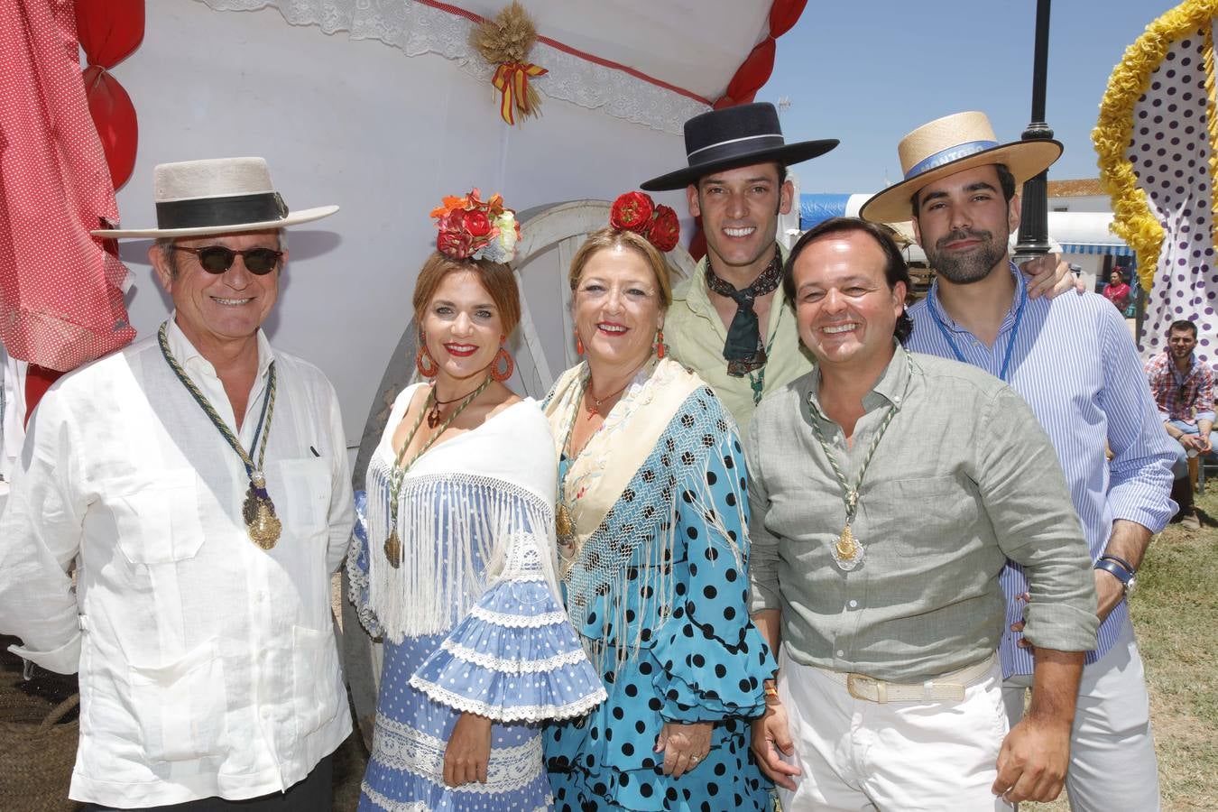 José Ramón Candau, Sonia Cano, Rosario Olmedo, Ignacio Amo, Vicente Máquez y Miguel Marín