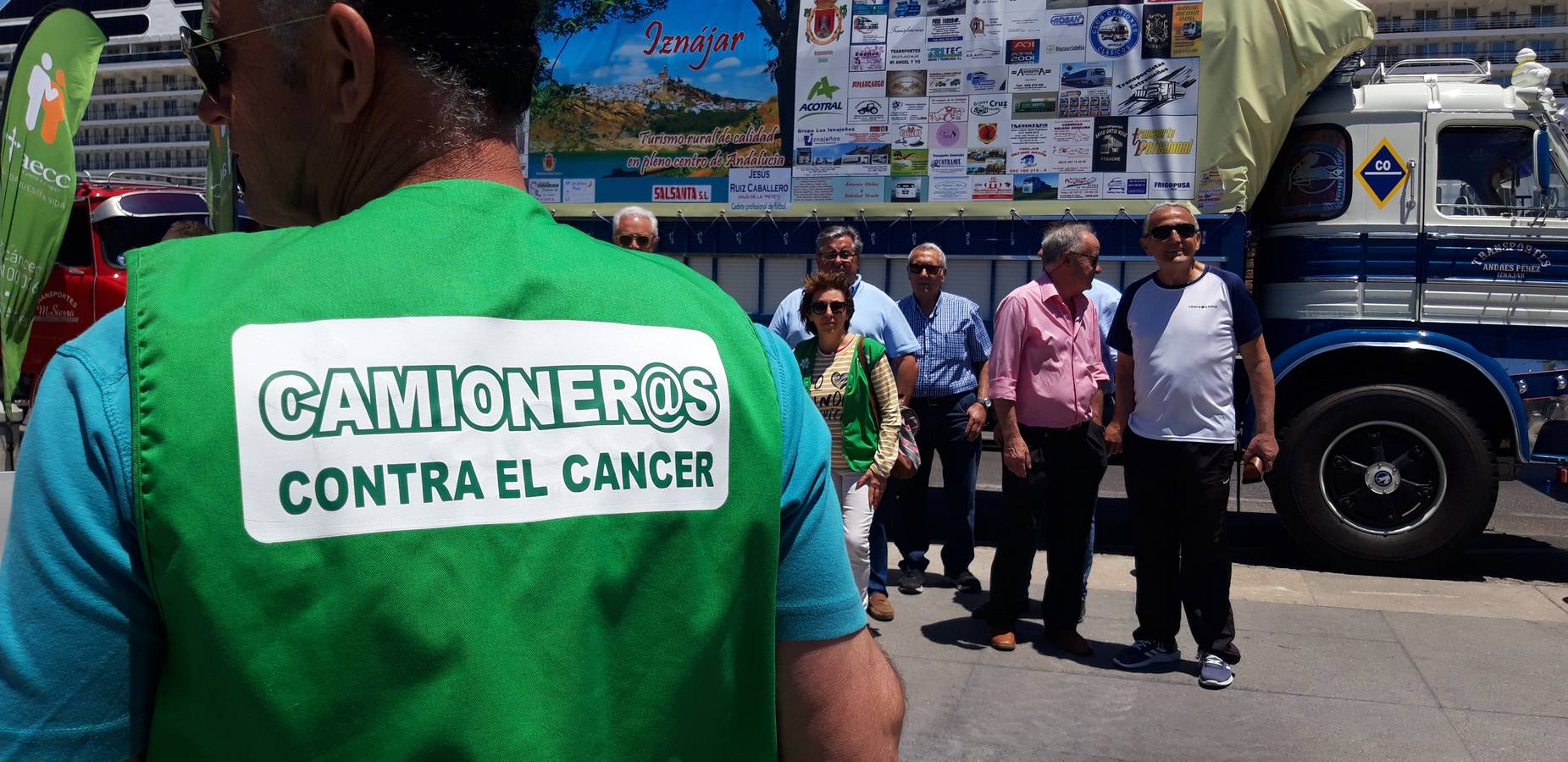 Camioneros Contra el Cáncer de la AECC en Cádiz