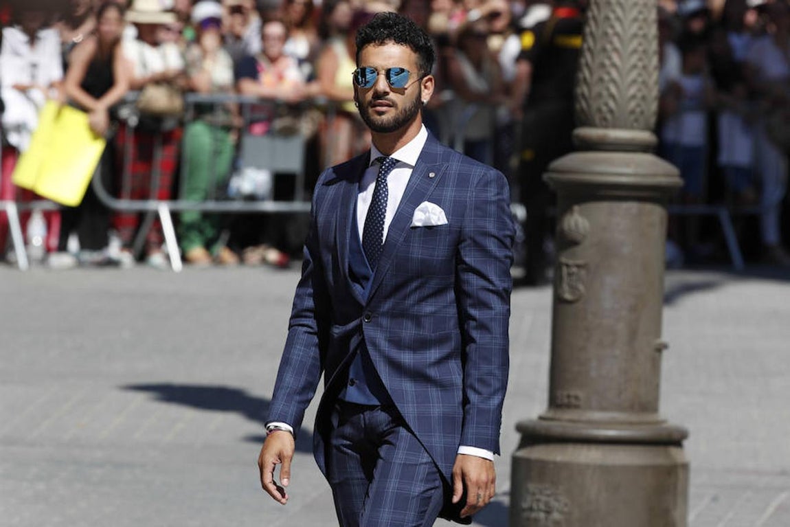 El cantante Manuel Cortés. 