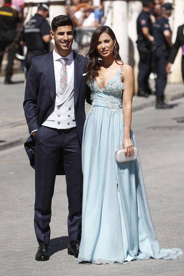 Marco Asensio y Sandra Garal. 