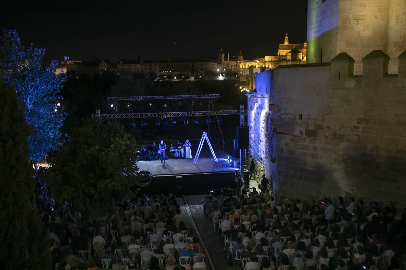 Patricia Guerrero, en la Torre de La Calahorra de Córdoba, en imágenes