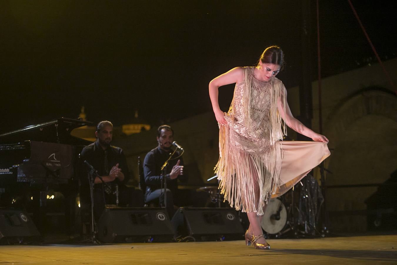 Patricia Guerrero, en la Torre de La Calahorra de Córdoba, en imágenes