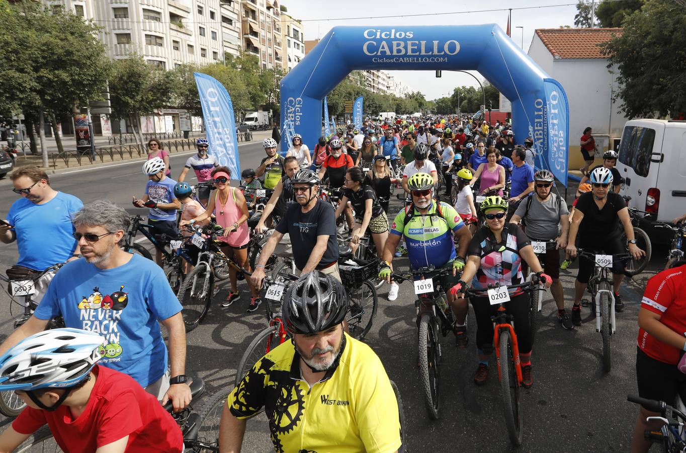 El Día de la Bicicleta de Cadena 100 en Córdoba, en imágenes