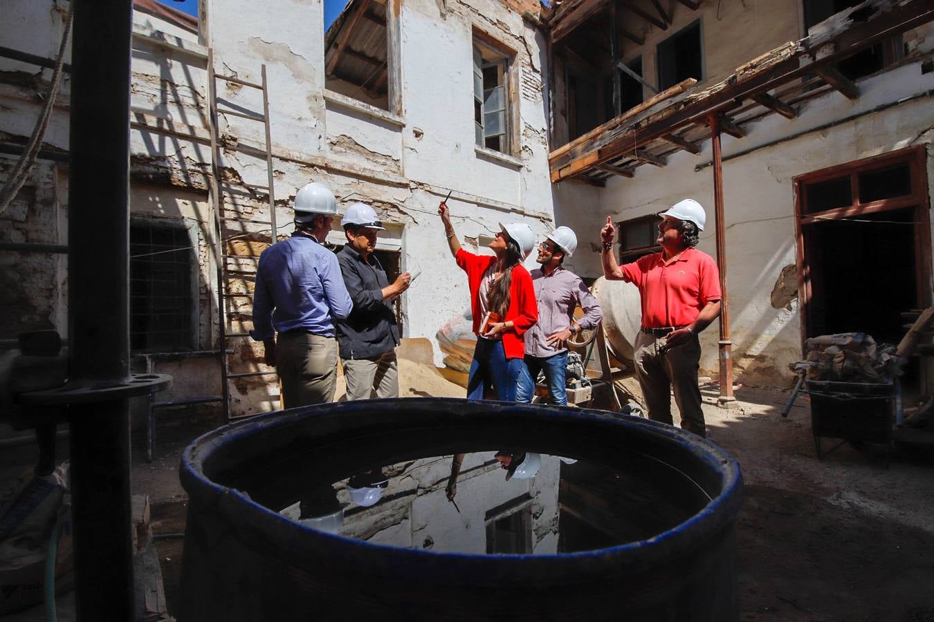 La restauración de la Casa de Triana en el Convento de Santa Cruz de Córdoba, en imágenes