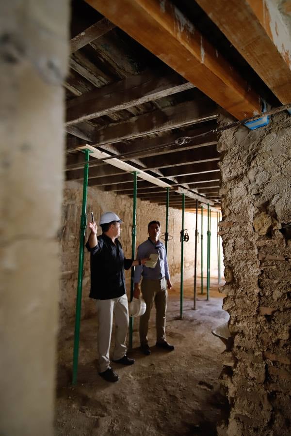 La restauración de la Casa de Triana en el Convento de Santa Cruz de Córdoba, en imágenes